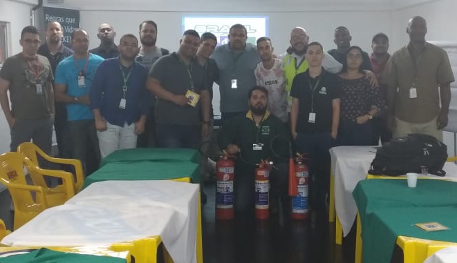 Treinamento de Formação de Brigada Voluntária de Incêndio