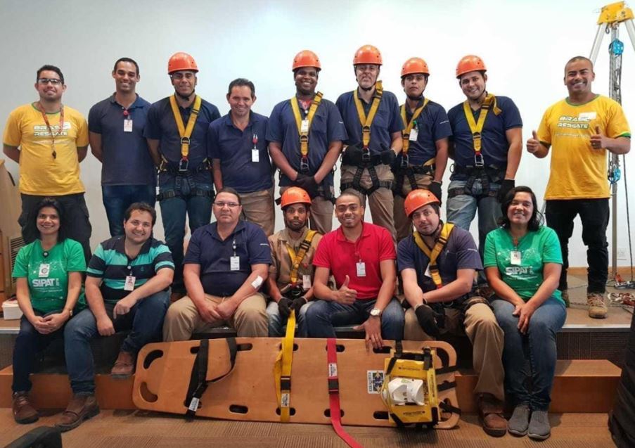 Treinamento de NR33 para Casa de Saúde São José, no Humaitá, RJ