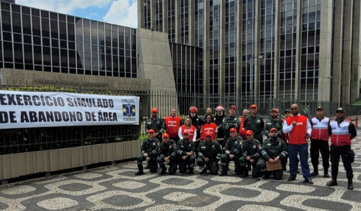 Centro Presente da PMERJ apoia com PREVENÇÃO ao Simulado de Emergência