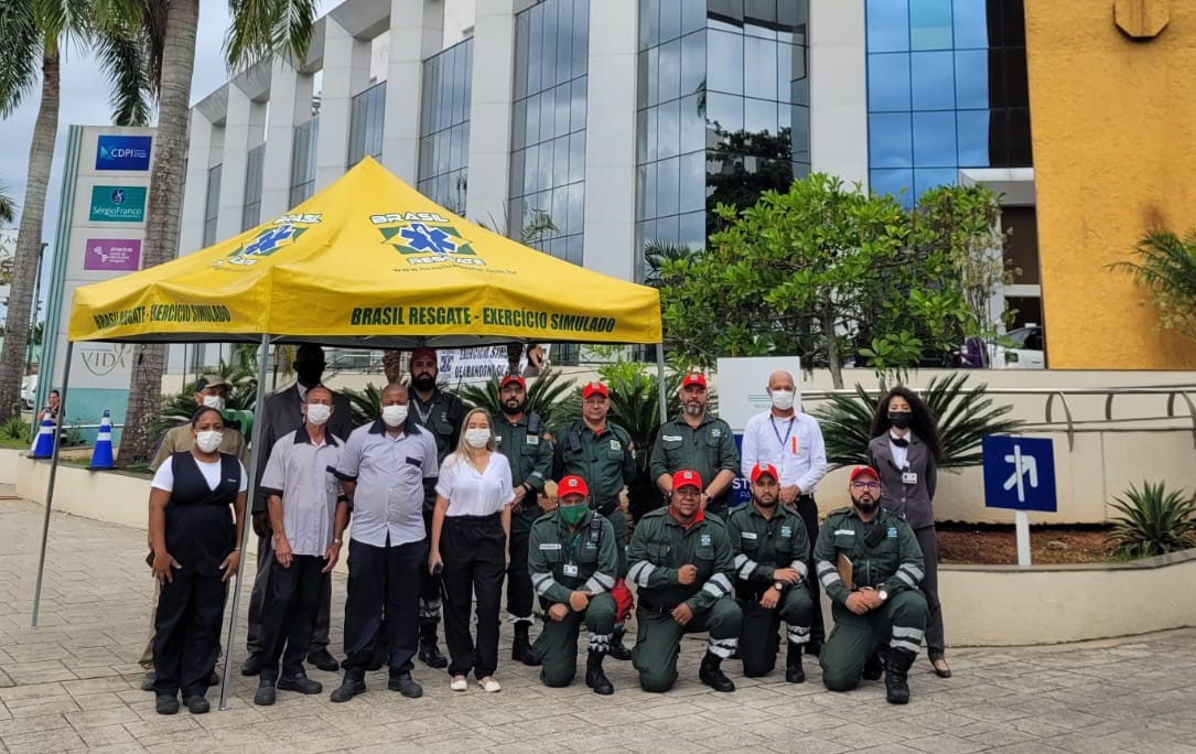 Barra Medical Center em Simulado de Emergência