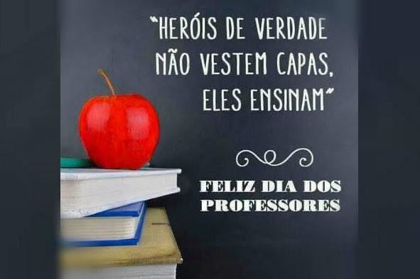 PARABÉNS A TODOS OS PROFESSORES!