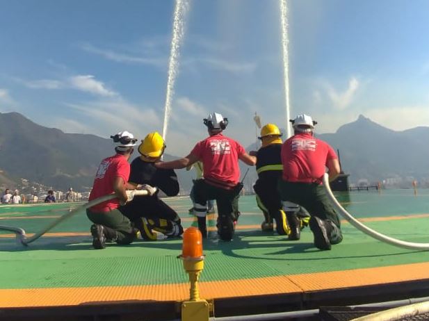 SIMULADO INTERNO DE COMBATE A INCÊNDIO (SICI) BRASIL RESGATE