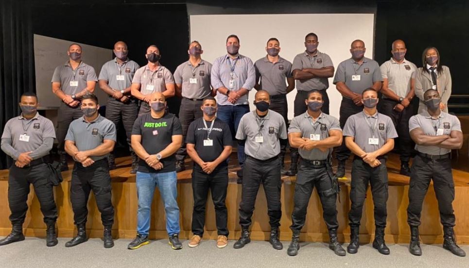 TREINAMENTO DE VIGILANTES COM O CLIENTE